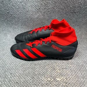 Adidas Predator Black Red Soccer Cleats Size 13.5 Men’s